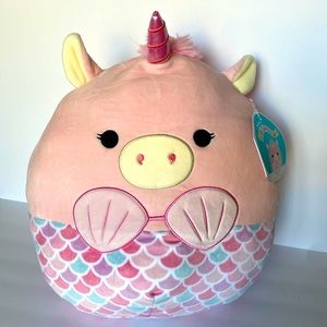 NWT Squishmallow Makena mermaid unicorn